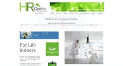 Desktop Screenshot of heatrecoverycentre.co.uk